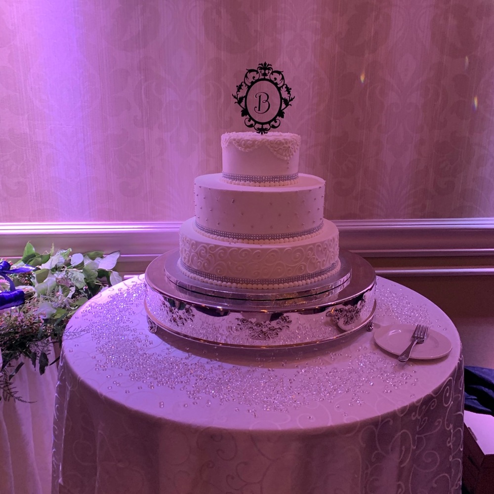 Monogram (B) Cake Topper